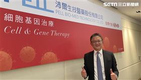沛爾生醫（6949）董事長林成龍。（圖／記者王翊綺攝影）