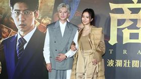 傅孟柏、邵雨薇、李國毅、田中千繪、周曉涵、林在培和徐鈞浩出席《商魂》首映會。（圖／記者林明柔攝影）