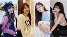 「樂天女孩」孟潔、陳伊、林穎樂、李恩菲。（圖／翻攝自IG）