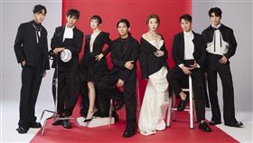 蔡淑臻、温昇豪、李杏、張雁名、孫綻、王品澔及亮曦。（伊林提供