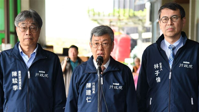 藍委籲黨對黨談跨黨派內閣　陳建仁這麼說