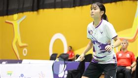 台灣羽球小將蕭安宇出戰2024年聖保羅世界聽障青年運動會，包辦女單、混雙兩面金牌。（圖／中華民國聽障者體育運動協會提供）