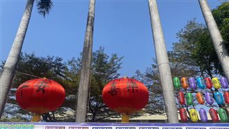 增色台南400　南光高中燈籠展為台灣祈福