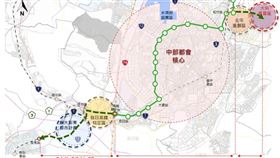 繼藍線過關　中捷綠線延伸獲政院核定，圖／取自台中市政府官網