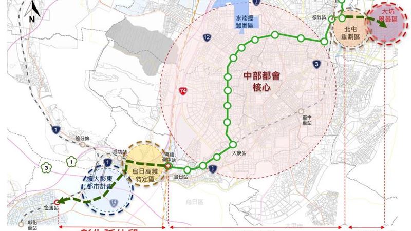 繼藍線過關　中捷綠線延伸獲政院核定