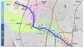 行政院已核定台中捷運藍線綜合規劃以及台鐵海線雙軌化（談文至追分）可行性研究，中捷藍線預計核定後10年完工通車。