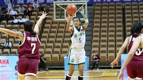 北一女米靖恩在外線出手。（圖／高中體總提供）