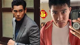 彭于晏、樂阿基。（圖／翻攝自彭于晏IG、樂阿基抖音）