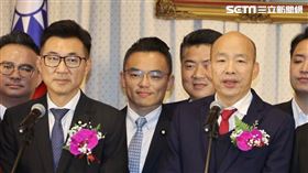 韓國瑜、江啟臣宣誓就職。(圖/記者邱榮吉攝影)