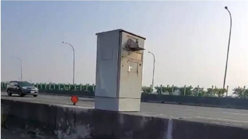 測速照相器「偽裝成變電箱」？國道警認了