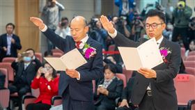 韓國瑜,立法院,立法院長
韓國瑜江啟臣當選立法院正副院長（圖／翻攝自韓國瑜臉書）