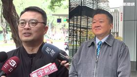 民進黨副秘書長何博文、翁世豪（組合圖／記者高逸帆攝影）