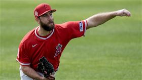 ▲獅隊新洋投凱力士去年曾受邀參加天使大聯盟春訓。（圖／美聯社／達志影像）