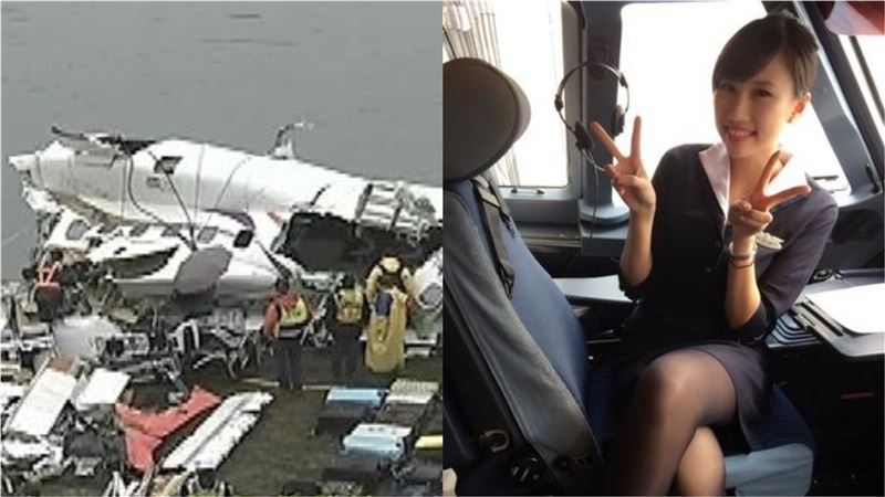復興空難43死！倖存空姐曝10秒前詭異現象