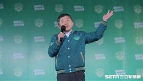 ▲陳時中在賴競總演說，「謝謝大家還我，還我們一個公道」。（圖／記者楊澍攝影）