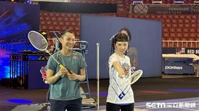 戴資穎與三金主持人LULU。（圖／記者蔡厚瑄攝影）