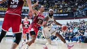 少了林書豪、牧倫斯的新北國王此役以70：91慘敗給夢想家。（圖／PLG聯盟提供）