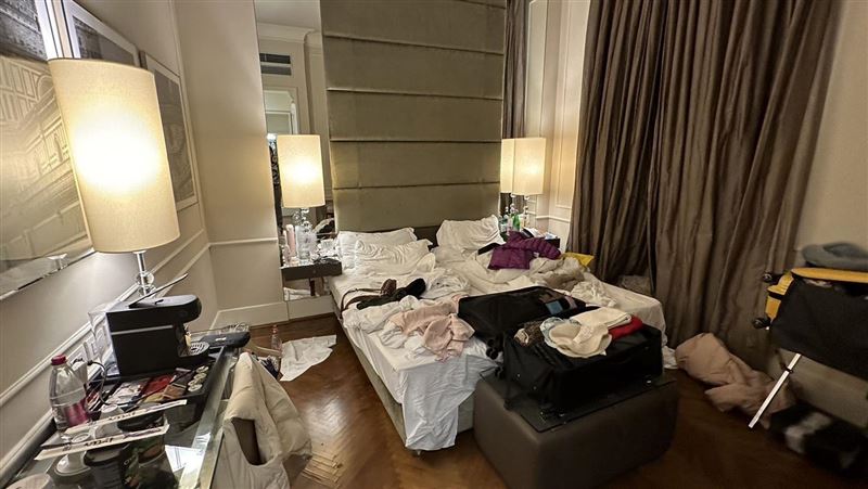 獨／黃大米砸20萬赴義旅遊　一看飯店傻眼