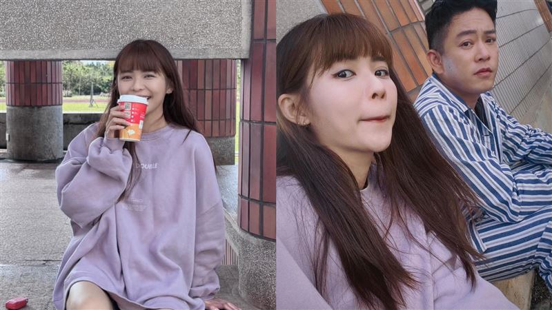 台8林萱瑜雙腿微開疑走光　本人緊急回應