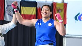 台灣女將陳念琴西班牙國際拳擊錦標賽改戰70公斤級，決賽擊敗哈薩克選手奪今年首金。（圖／翻攝自陳念琴臉書粉專）