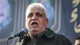 法亞德於4日發表關於美國報復性空襲的談話。（圖／美聯社／達志影像）