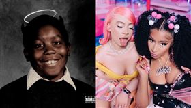 ▲萊美獎頒獎典禮，妮琪米娜（Nicki Minaj），Killer Mike。（圖／翻攝自X）