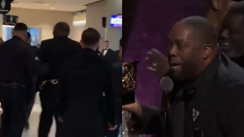 男歌手葛萊美風光奪三獎！下秒被警察帶走