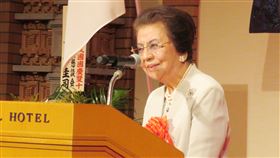 駐日處辦國慶酒會　日相安倍母親致詞駐日代表處4日晚間在東京舉辦國慶酒會。日本首相安倍晉三母親安倍洋子到場祝賀。中央社記者楊明珠東京攝　107年10月4日