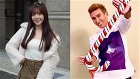 笑笑、潘若迪。（圖／翻攝自笑笑、潘若迪臉書）