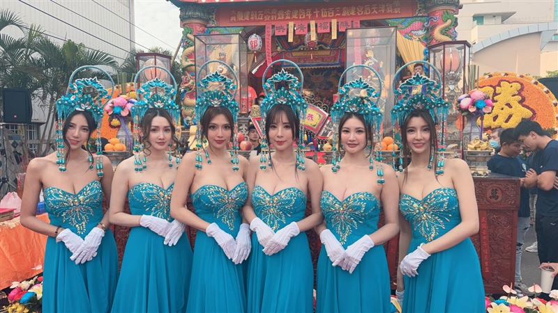 尚水ㄟ攏低家!全台最美禮生女神團「台南舞魅孃」 好身材香爆