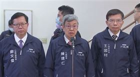 行政院長陳建仁視察113年春節連假國道疏運辦理情形。