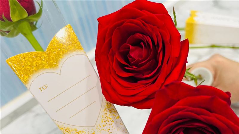 初五強碰西洋情人節　玫瑰花超商買就好啦