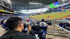 ▲中華職棒情蒐小組蒐集加勒比海大賽各隊情報資料。（圖／中華職棒大聯盟提供）