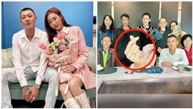 鳳梨,歐菈,登記,鑽戒（圖／民眾提供、翻攝自臉書）