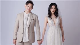 管罄、倪安東婚紗照。（圖／管罄提供）