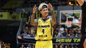 ▲新北國王李威廷單節三分線外3投3中攻下9分。（新北國王球團提供）