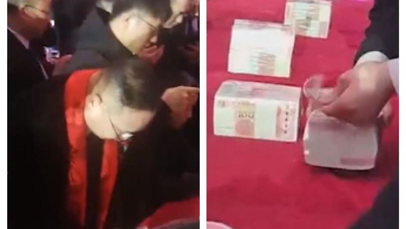 年終「撒1億現鈔」員工笑：數錢數到手痠