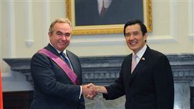 坎貝爾（Kurt Campbell）。（圖／總統府提供）