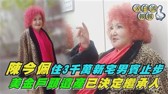 陳今佩獨居千萬宅遭監「全世界都看得到」