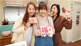 茵芙、何宜珊、林玉書及呂世偉（圖／台視提供）