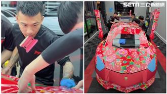 獨／吊車大王愛車變東北大花　操盤手曝光