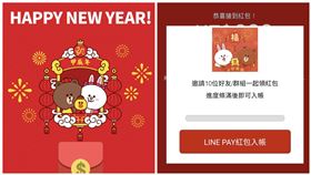 網傳「Line迎龍年，快一塊來搶紅包」　檢警證實個資恐被騙光光（合成圖／翻攝自事實查核中心官網）