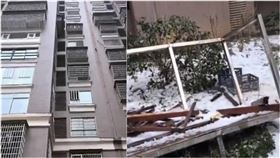 大掃除爬窗外擦玻璃！「鐵窗撐不住」她下秒墜落15樓　當場慘死(翻攝自微博)