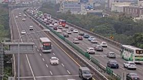 國道塞車,初一（圖／翻攝自高公局）