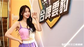 ▲韓籍啦啦隊女神李雅英加盟電豹女。（圖／記者劉彥池攝影）