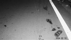 嘉義縣東石鄉除夕夜發生一起死亡車禍。（圖／翻攝畫面）