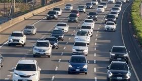 春節國道,翻攝畫面