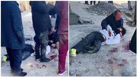 中國湖北卻有18歲少年因為拒絕向後母拜年，而在大年初一時遭生父毆打。（圖／翻攝自微博）