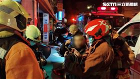 新北市中和區民宅疑似發生電線走火，八旬老翁逃生不及身亡。（圖／翻攝畫面）