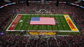 ▲超級盃多年來都是全美收視率最高的電視節目。（圖／翻攝自NFL X）